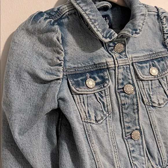 GAP Kids Light Blue Denim Jacket - Picture 6 of 7